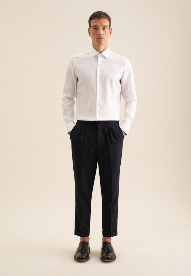 X-Slim Business shirt Structure in White |  Seidensticker Onlineshop