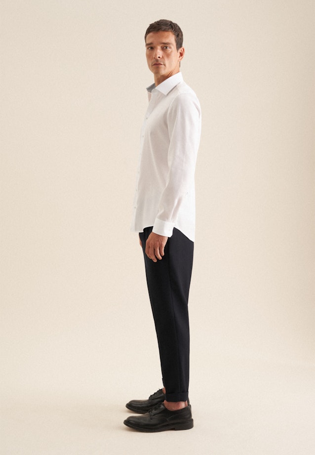 X-Slim Business shirt Structure in White |  Seidensticker Onlineshop