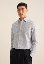 Slim Business Hemd Floral in Hellblau |  Seidensticker Onlineshop