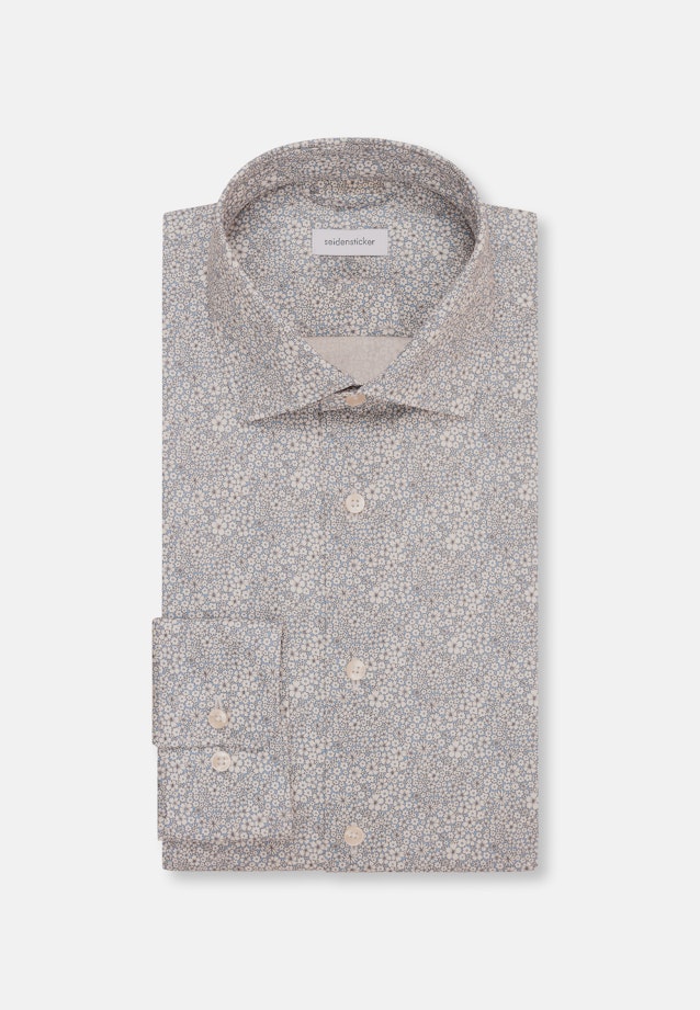 Slim Business shirt Floral in Light Blue |  Seidensticker Onlineshop