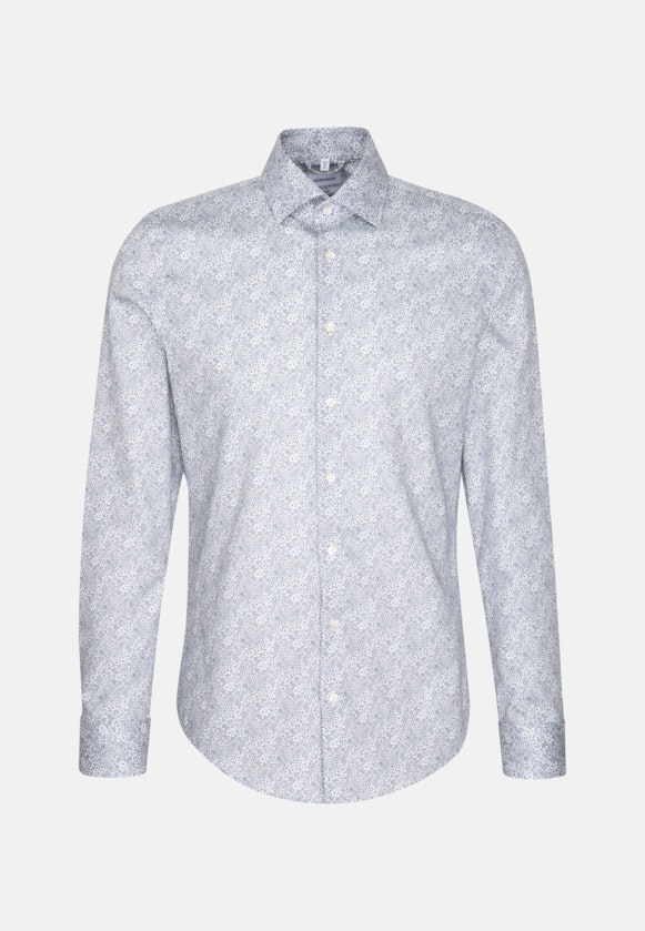Slim Business shirt Floral in Light Blue |  Seidensticker Onlineshop