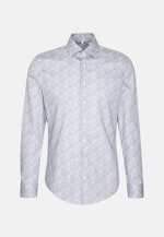 Slim Business shirt Floral in Light Blue |  Seidensticker Onlineshop