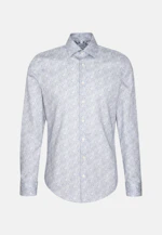 Slim Business Hemd Floral in Hellblau |  Seidensticker Onlineshop