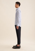 Slim Business shirt Floral in Light Blue |  Seidensticker Onlineshop