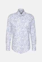 Slim Business shirt Floral in Light Blue |  Seidensticker Onlineshop