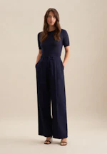 Regular Trousers Uni in Dark Blue |  Seidensticker Onlineshop