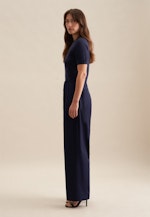 Regular Pantalon Uni in Bleu Foncé |  Seidensticker Onlineshop