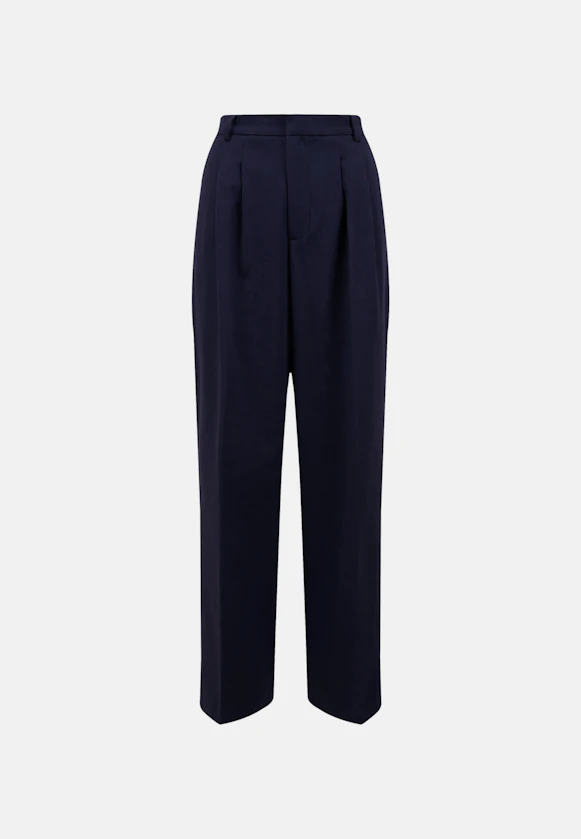 Regular Trousers Uni in Dark Blue |  Seidensticker Onlineshop