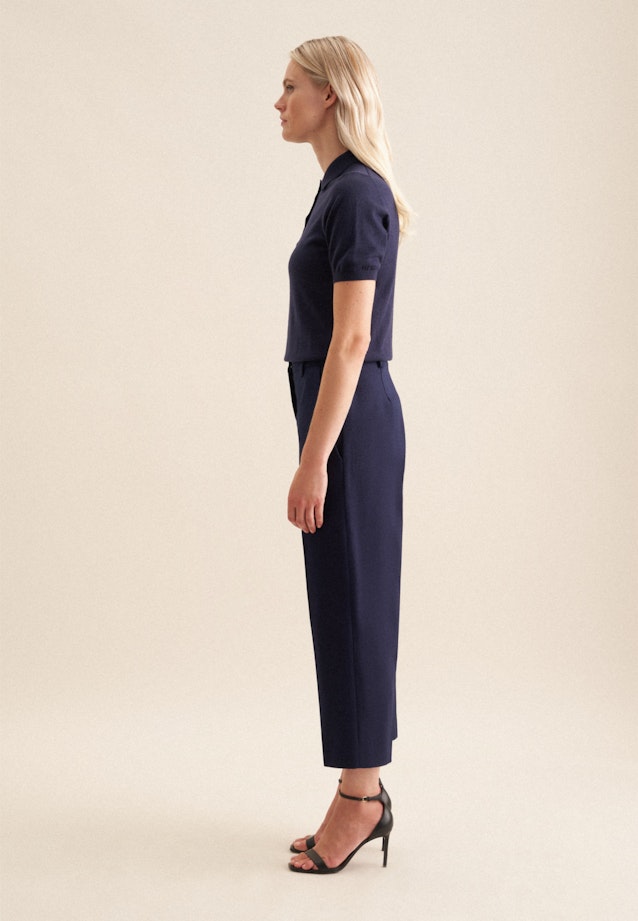 Regular Hose Uni in Dunkelblau |  Seidensticker Onlineshop