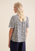 Shirtbluse Floral in Dunkelblau |  Seidensticker Onlineshop