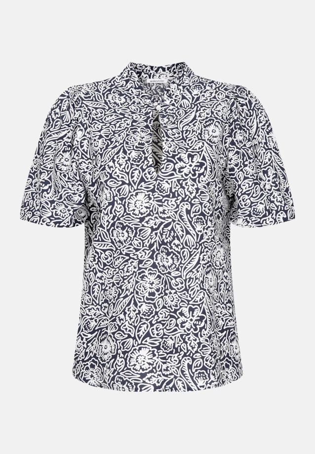 Shirtbluse Floral in Dunkelblau |  Seidensticker Onlineshop