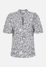 Shirtbluse Floral in Dunkelblau |  Seidensticker Onlineshop
