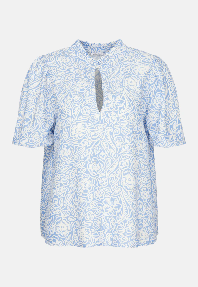 Chemisier Floral in Bleu Moyen |  Seidensticker Onlineshop