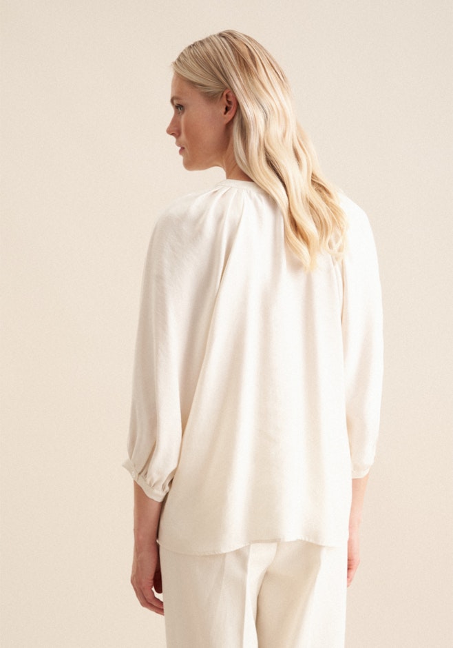 Shirt Blouse Uni in Ecru | Seidensticker online shop