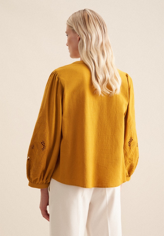 Collar Tunic in Yellow | Seidensticker online shop