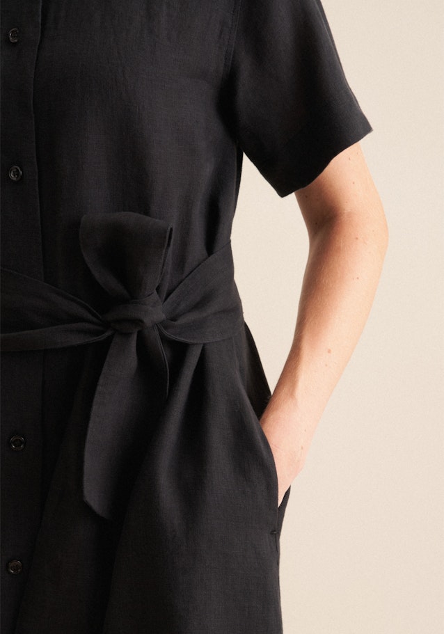 Kleid Uni in Schwarz | Seidensticker Onlineshop