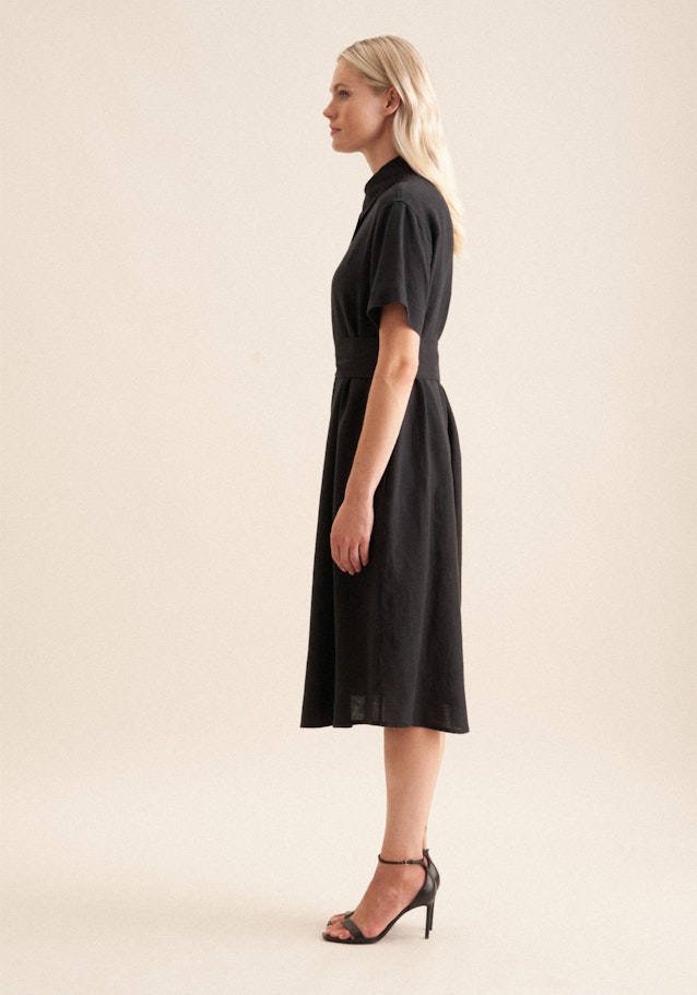 Kleid Uni in Schwarz | Seidensticker Onlineshop