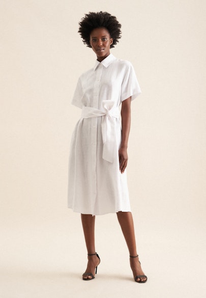 Robe Uni in Blanc |  Seidensticker Onlineshop