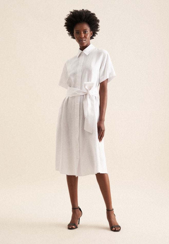 Robe Uni dans Blanc | Boutique en ligne Seidensticker