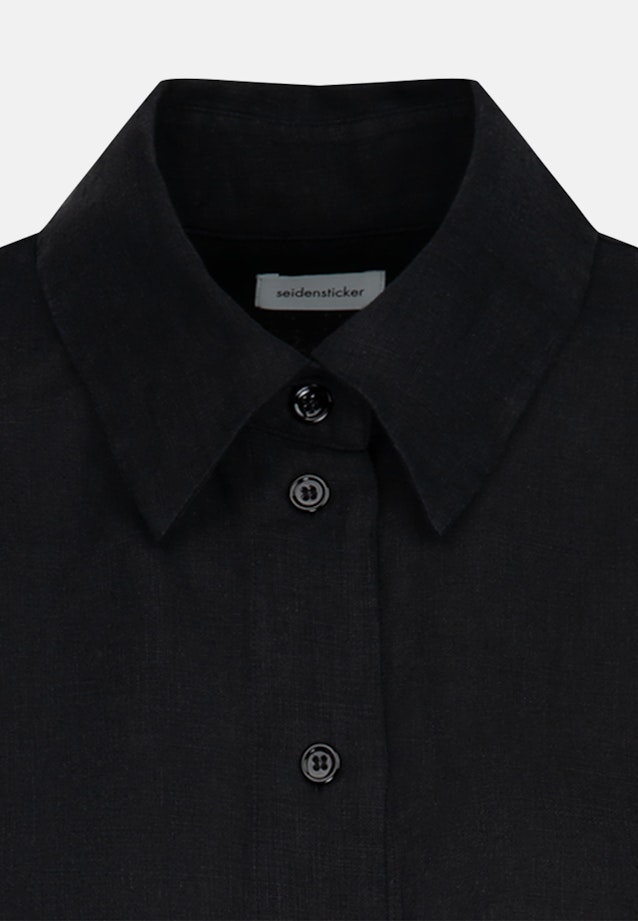 Shirt Blouse Uni in Black |  Seidensticker Onlineshop