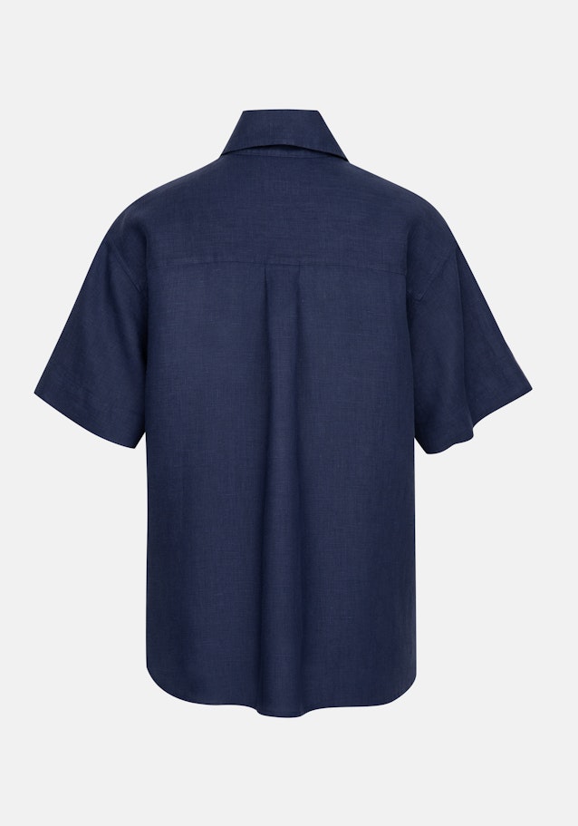 Shirt Blouse Uni in Dark Blue | Seidensticker Onlineshop