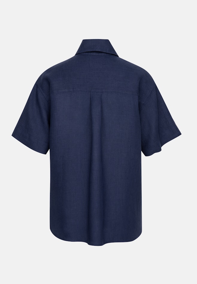 Shirt Blouse Uni in Dark Blue | Seidensticker online shop