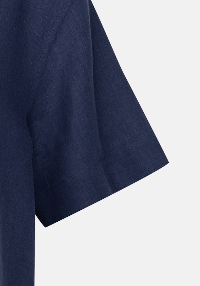 Shirt Blouse Uni in Dark Blue | Seidensticker Onlineshop