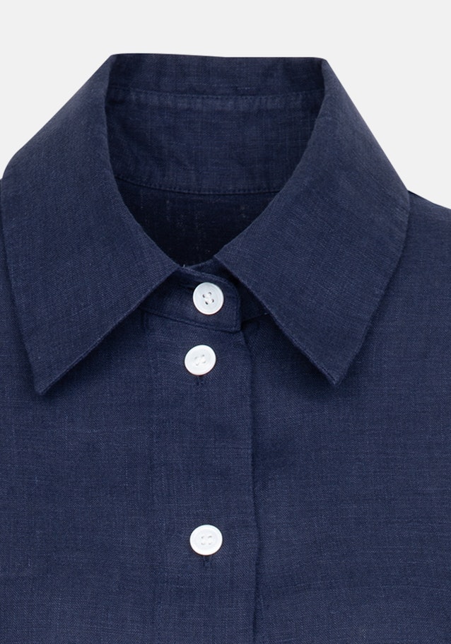 Shirt Blouse Uni in Dark Blue | Seidensticker Onlineshop