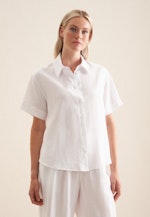 Chemisier Uni in Blanc |  Seidensticker Onlineshop