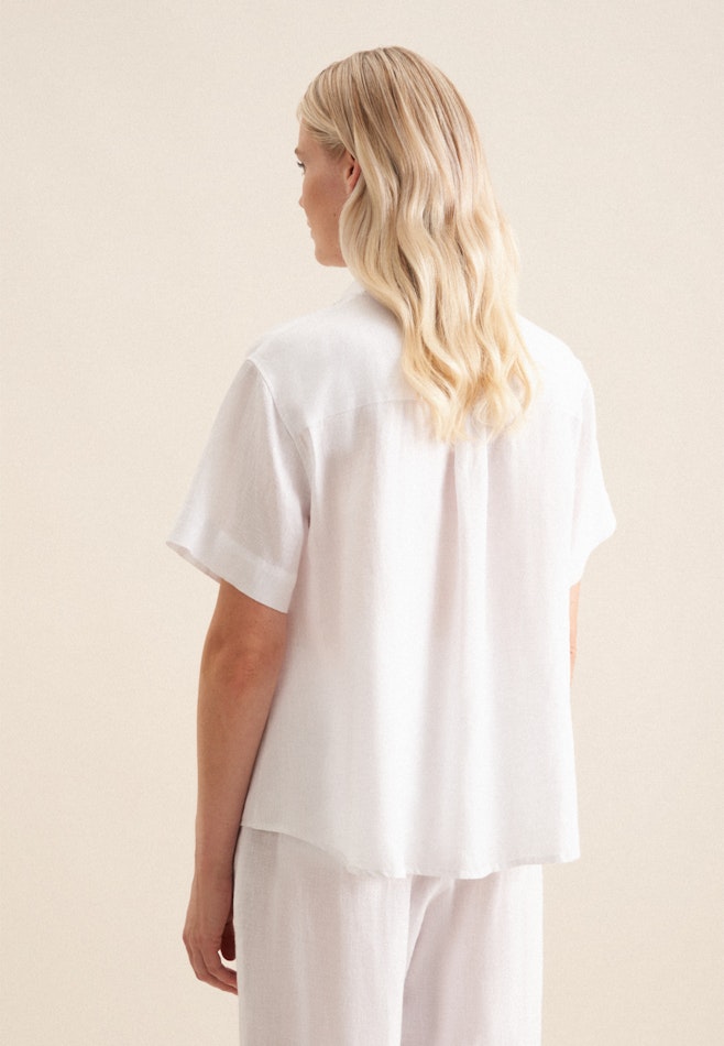 Chemisier Uni dans Blanc | Boutique en ligne Seidensticker