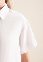 Chemisier Uni in Blanc |  Seidensticker Onlineshop