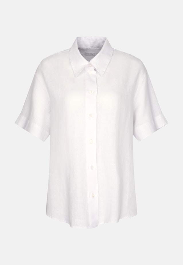 Chemisier Uni in Blanc |  Seidensticker Onlineshop