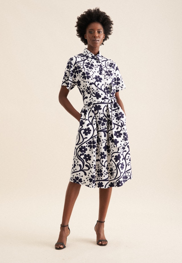 Dress Print in Dark Blue |  Seidensticker Onlineshop