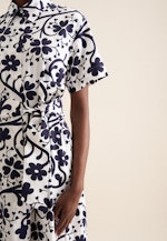 Kleid Druck in Dunkelblau |  Seidensticker Onlineshop