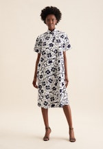 Kleid Druck in Dunkelblau |  Seidensticker Onlineshop