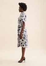Kleid Druck in Dunkelblau |  Seidensticker Onlineshop
