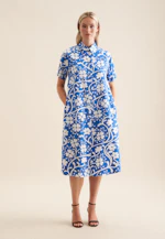 Dress Print in Medium Blue |  Seidensticker Onlineshop