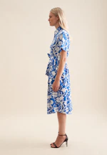 Dress Print in Medium Blue |  Seidensticker Onlineshop