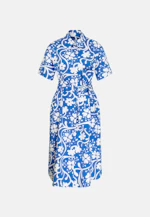 Dress Print in Medium Blue |  Seidensticker Onlineshop