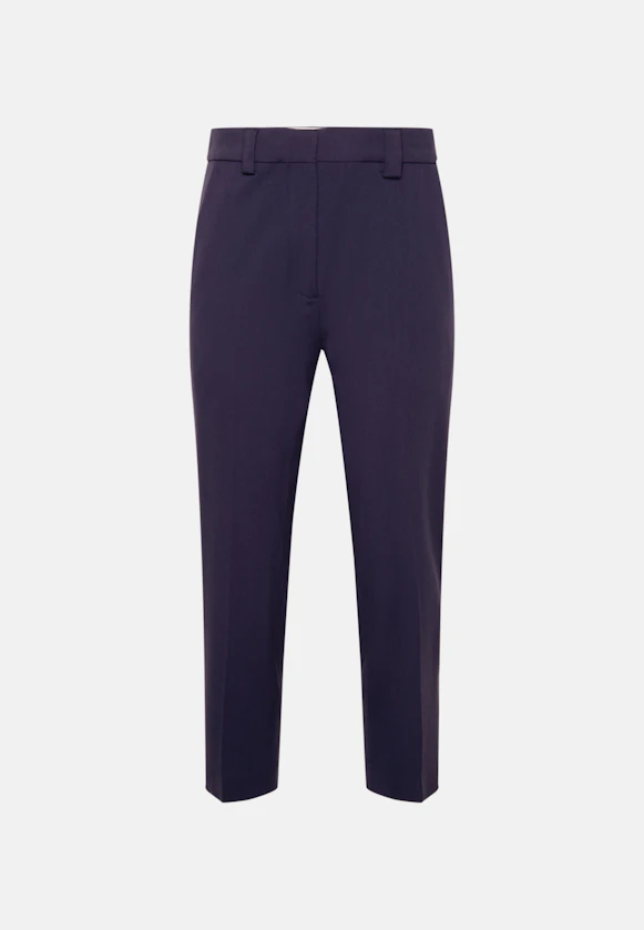 Regular Trousers Uni in Dark Blue |  Seidensticker Onlineshop