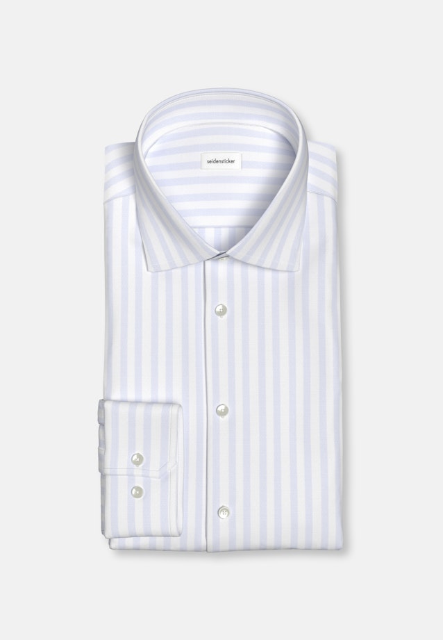 Regular Business Hemd Streifen in Hellblau |  Seidensticker Onlineshop