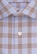 Regular Business Hemd Karo in Braun |  Seidensticker Onlineshop