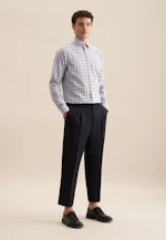 Regular Chemise d'affaires carreaux in Marron |  Seidensticker Onlineshop