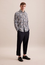 Regular Business Hemd Floral in Braun |  Seidensticker Onlineshop