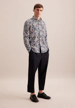 Regular Business Hemd Floral in Braun |  Seidensticker Onlineshop