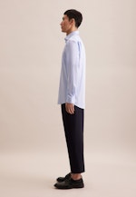 Regular Chemise Performance Structure in Bleu Clair |  Seidensticker Onlineshop