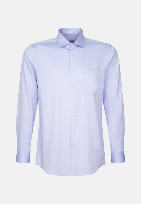 Regular Chemise Performance Structure in Bleu Clair |  Seidensticker Onlineshop
