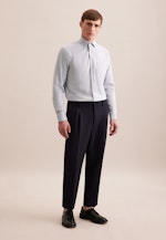 Regular Performance shirt Structure in Green |  Seidensticker Onlineshop