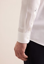 Regular Chemise Performance Structure in Blanc |  Seidensticker Onlineshop