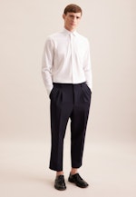 Regular Chemise Performance Structure in Blanc |  Seidensticker Onlineshop